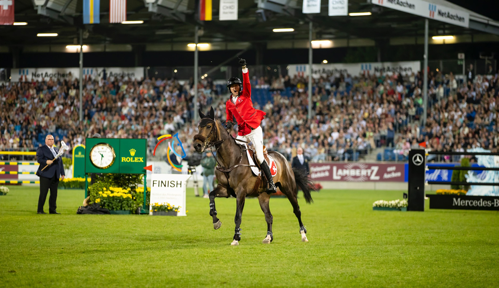 Rolex Grand Slam of Show Jumping - Charly Zenger